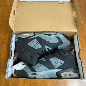 Jordan Sneakers Black Gray Purple
